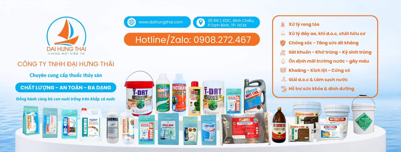 Thuốc Thủy Sản Đại Hưng Thái